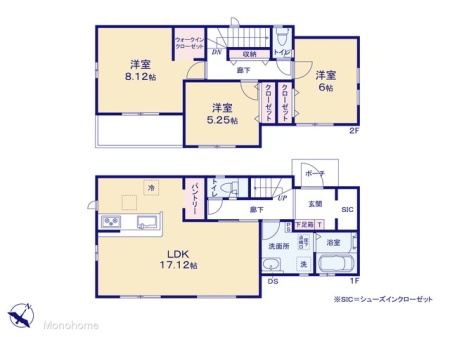 柏市永楽台5期1棟　1号棟