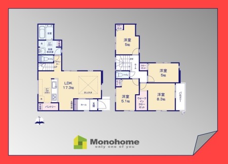 船橋市駿河台4期 1号棟