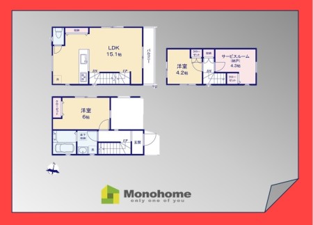 江戸川区上篠崎309 1棟 1号棟