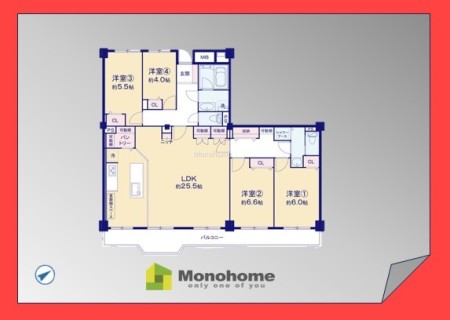 市川パークハイツA棟