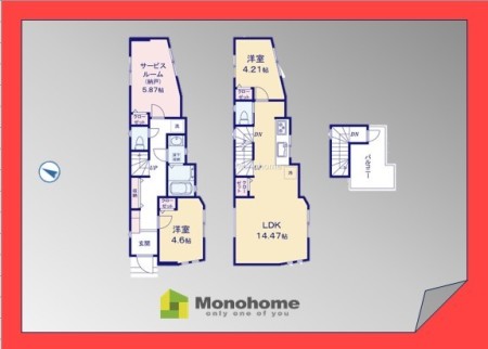 足立区伊興317 1棟 1号棟