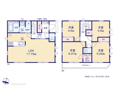 足立区保木間4丁目21番 D号棟