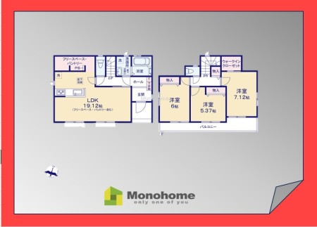 松戸市六高台3丁目140番1 1-B号棟